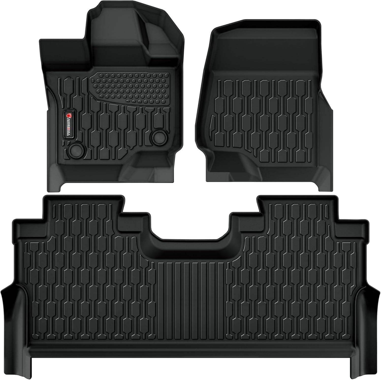 Custom Fit All Weather Floor Mats for F-150 Lightning 2021-2025