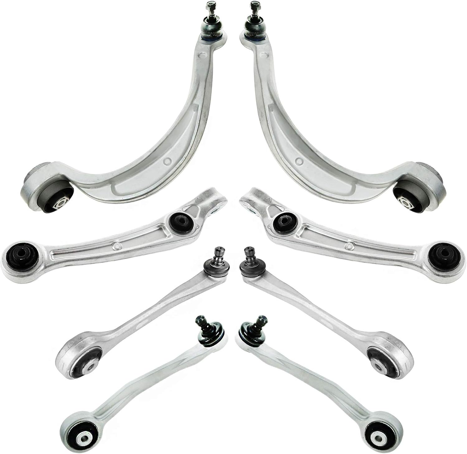 TRQ Front Control Arm with Ball Joint Set for Audi A4 A5 S4