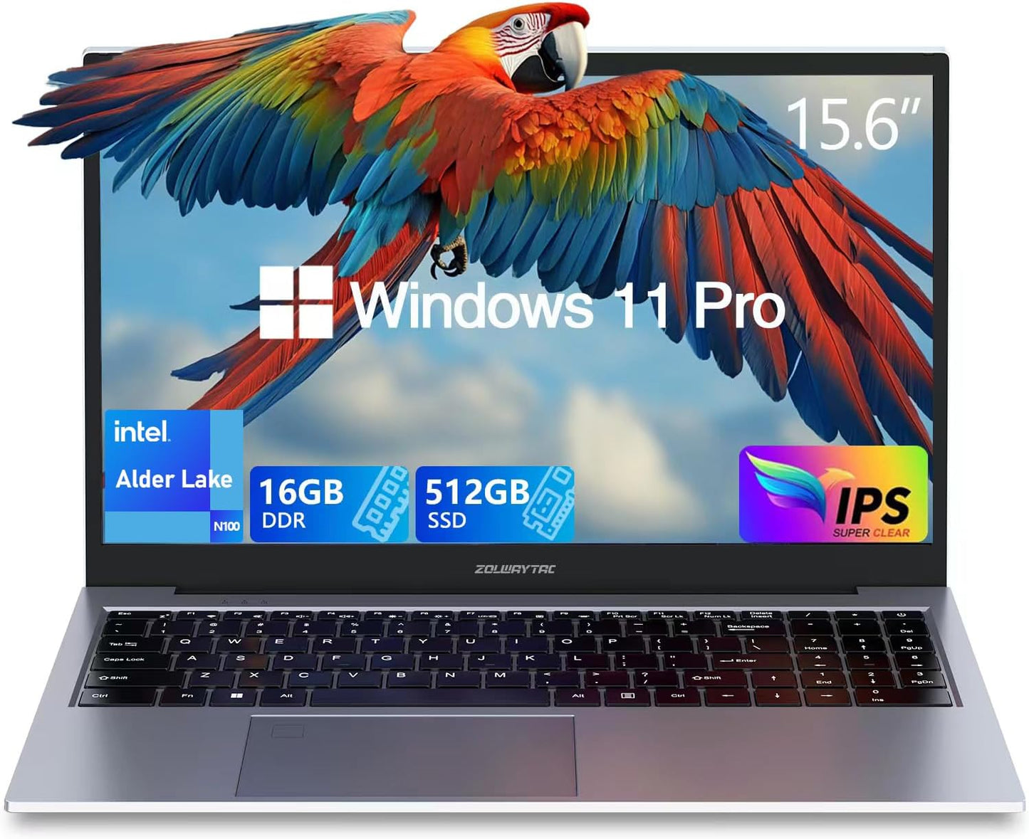 Z ZOLWAYTAC Gaming Laptop, 180 FHD display, 16GB RAM, 512GB SSD