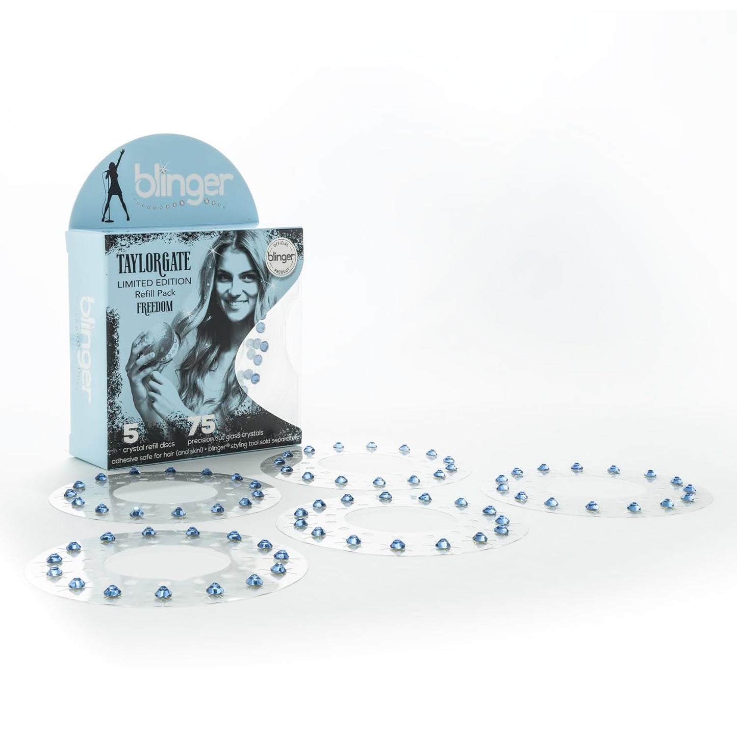 Blinger Limited Edition Crystal Refill Pack - Sparkle with Precision!