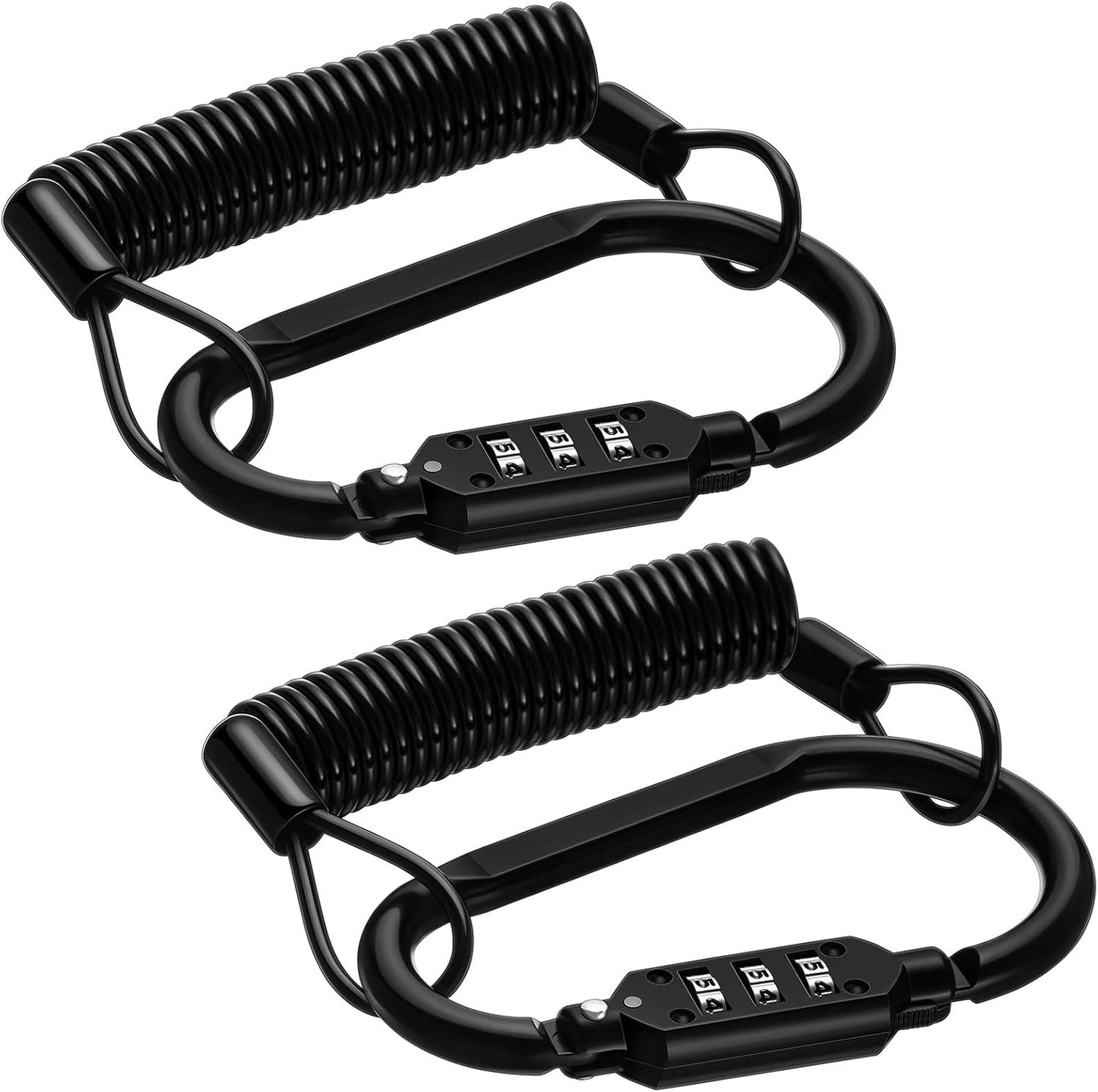 Flutesan Helmet Security: Lock & Cable Combo