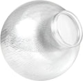 KastLite 10 in Clear Prismatic Acrylic Lamp Post Globe - Durable