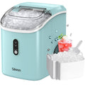 Nugget Ice Maker Countertop - Fast Chewable Pellet Ice in Green