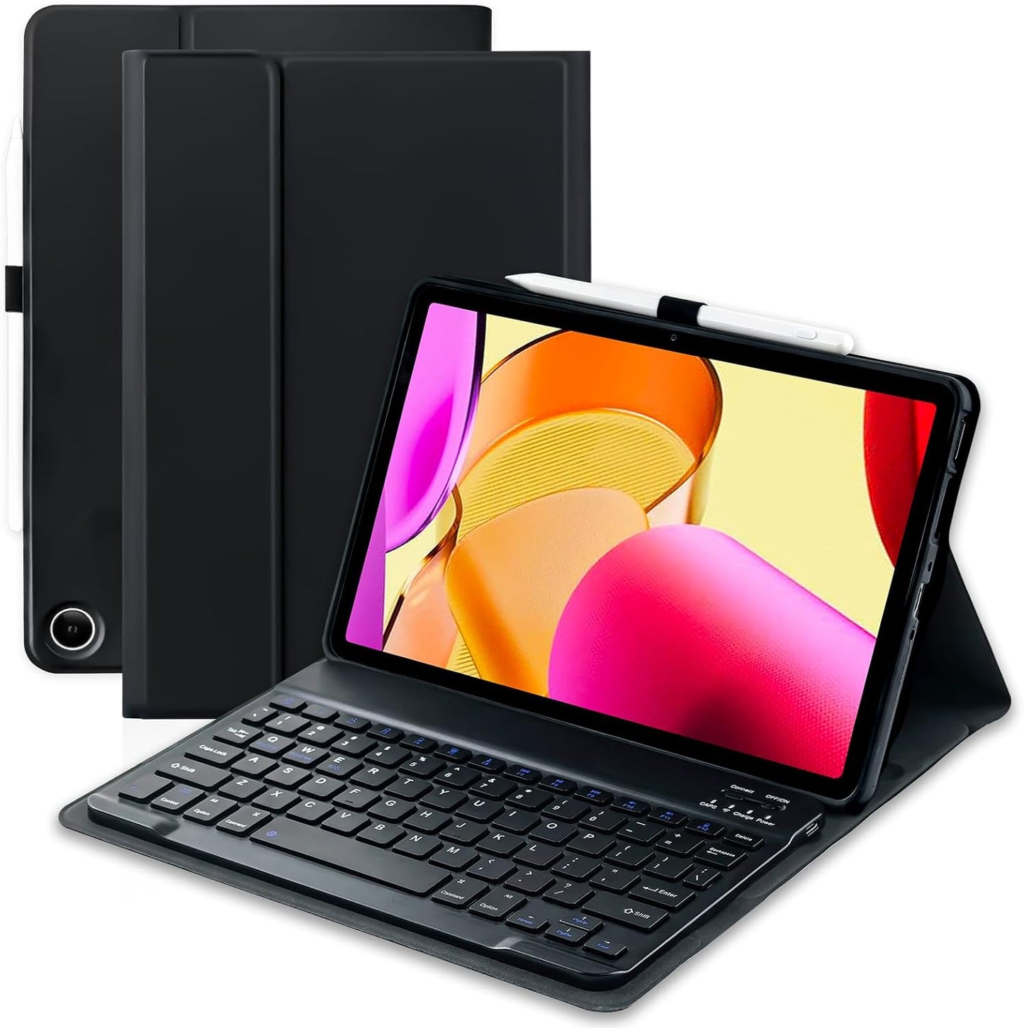 Keyboard Case for Fire Max 11 with Detachable Type-C Keyboard