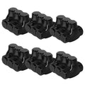 3 Port Dual Entry Black Insulated Connectors 1/0-14 AWG - Durable