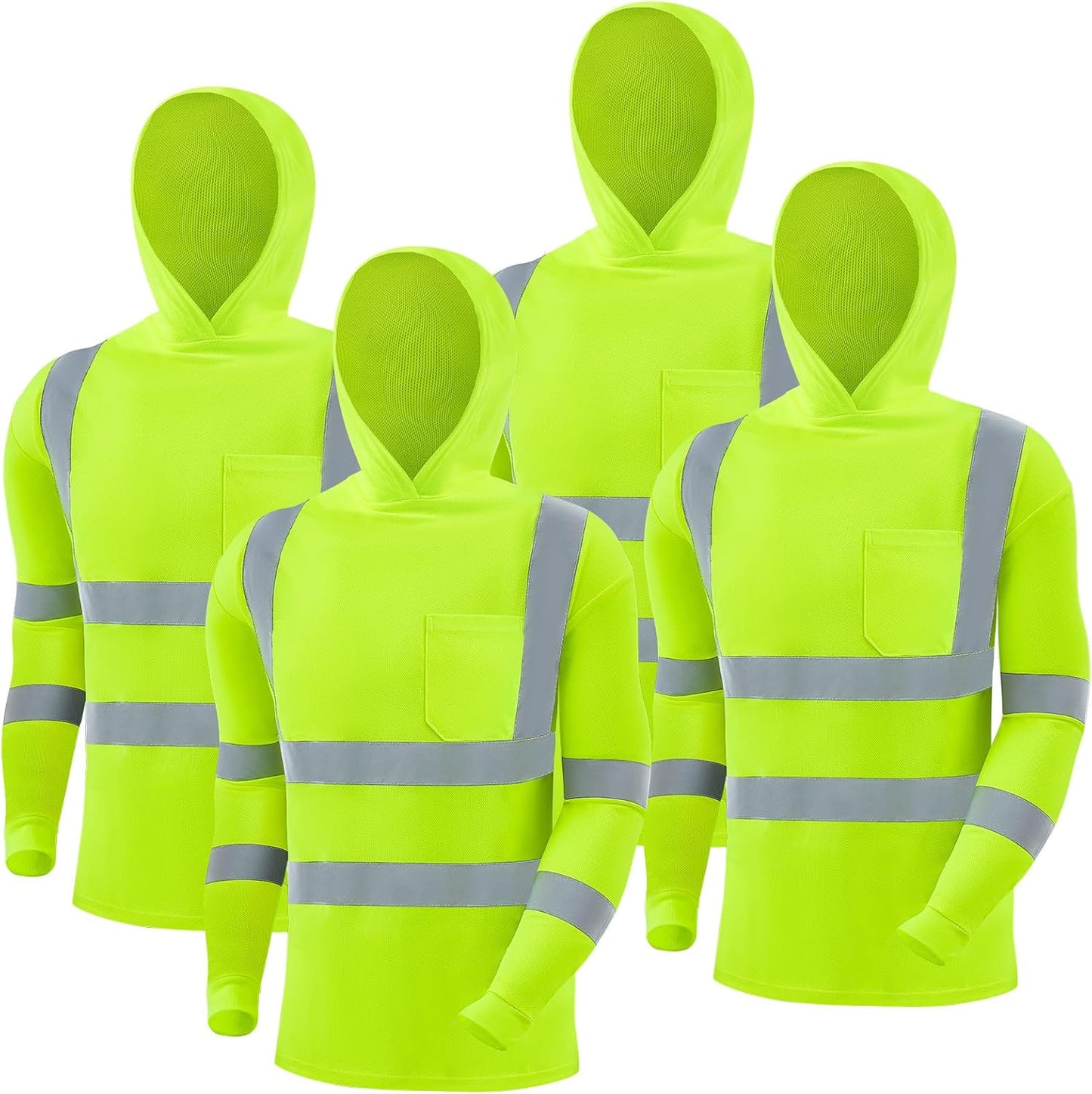 High Visibility Reflective Safety T Shirts for Outdoor Work