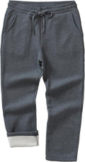 Weintee Women's Petite Fleece Sweatpants Warm Winter Pants