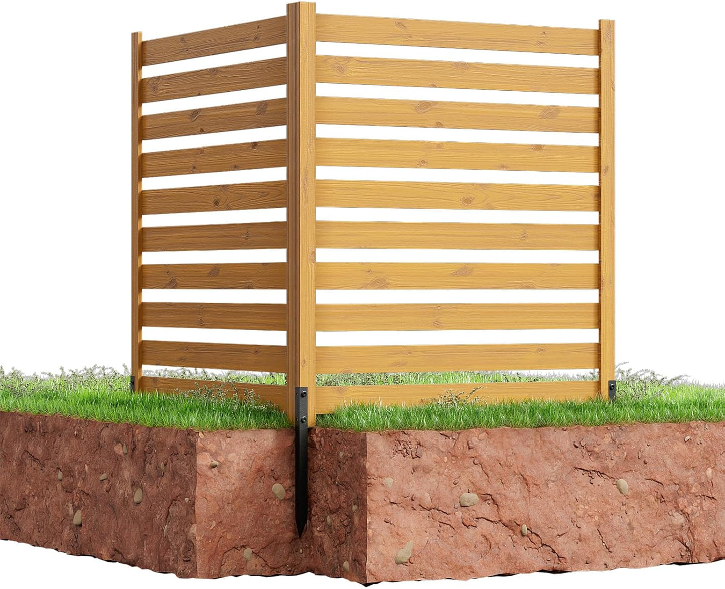 Outdoor Privacy Solution: Air Conditioner Fence Panels