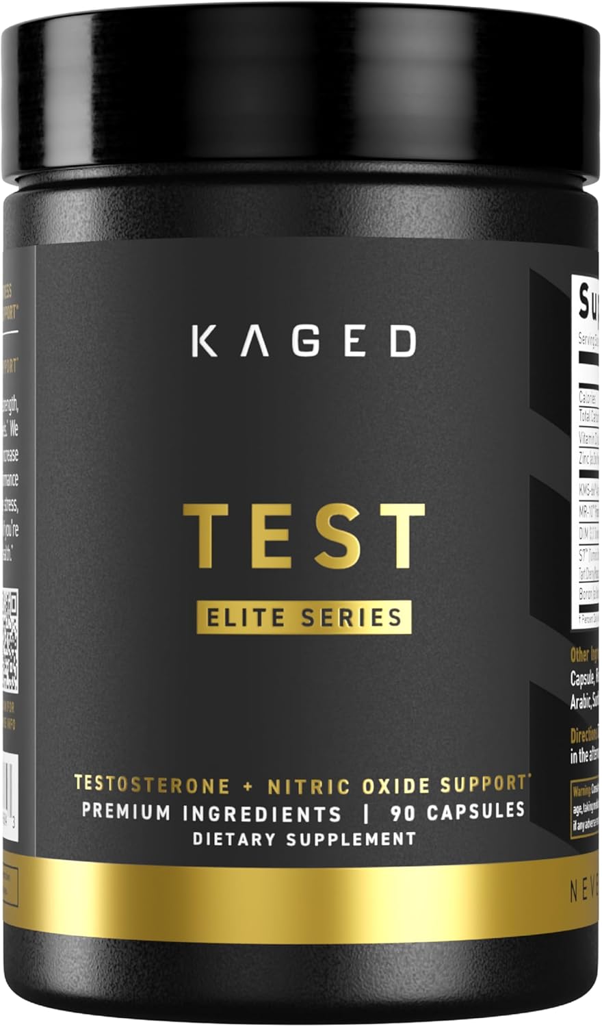 Kaged Test Elite Capsules - Premium Testosterone Booster for Men
