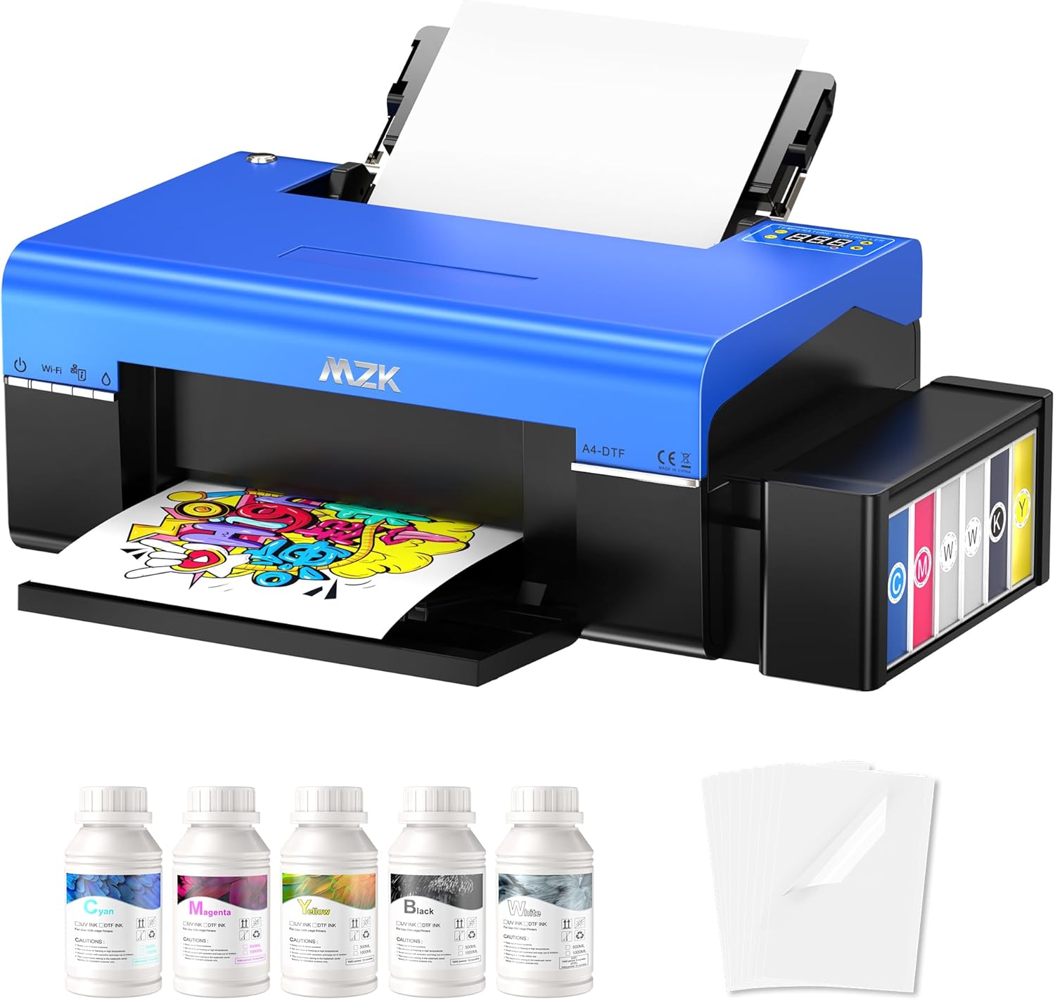 DTF Transfer A4 Printer - Print on Fabrics with Ease!