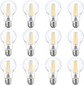 Energetic Dimmable LED Filament Light Bulbs A19 8W 12 Pack