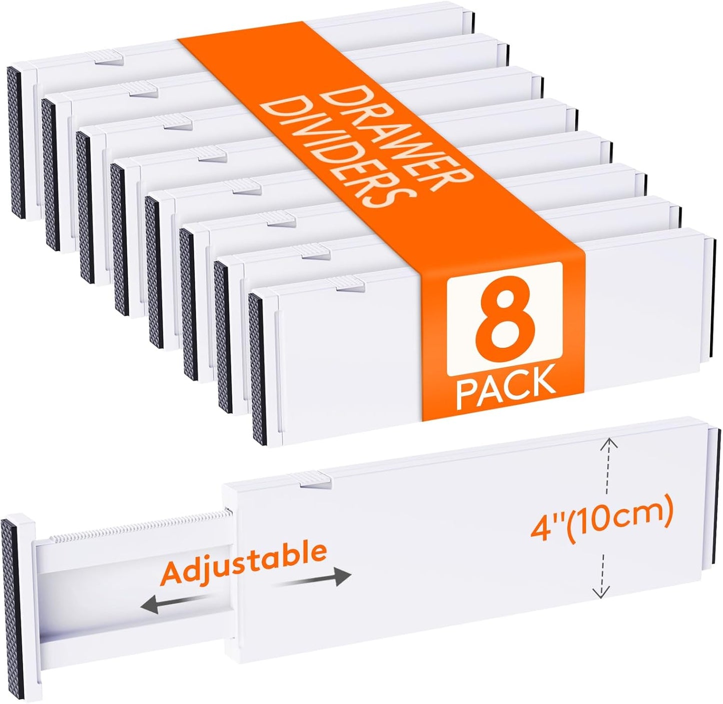Lifewit Adjustable Drawer Dividers for Ultimate Organization
