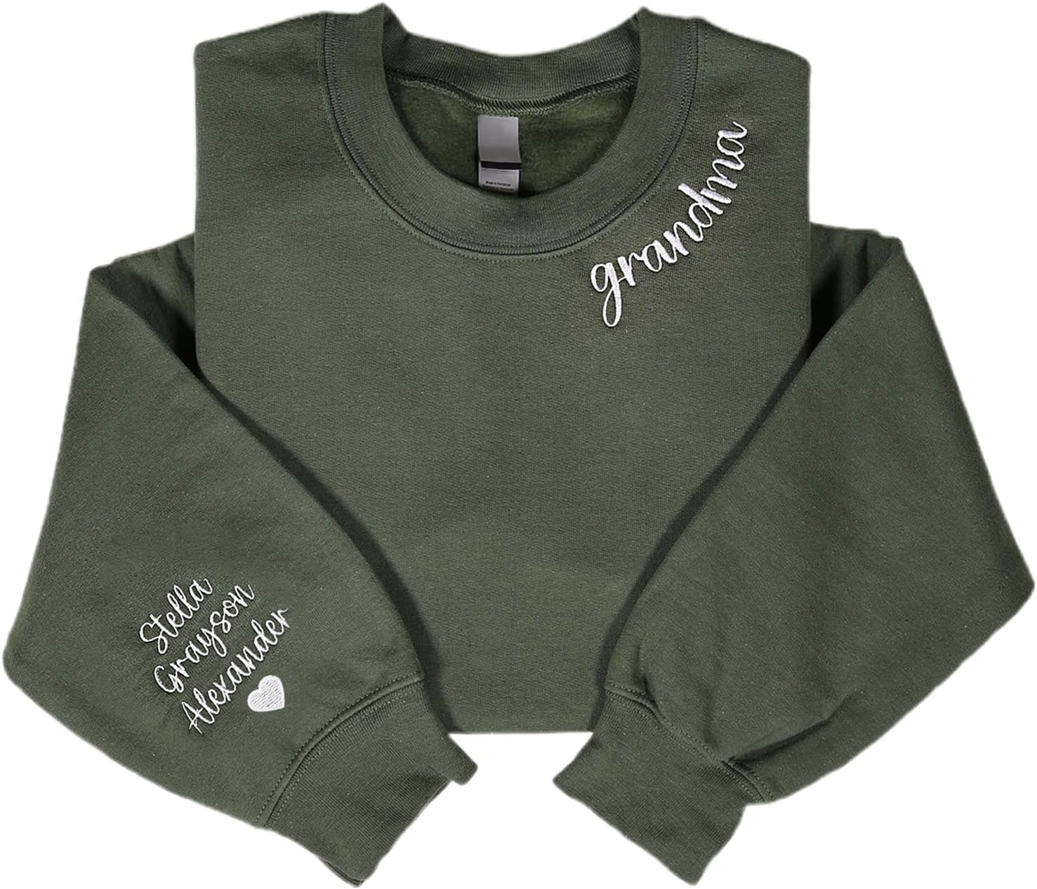 Personalized Grandma Sweatshirt with Kids Name