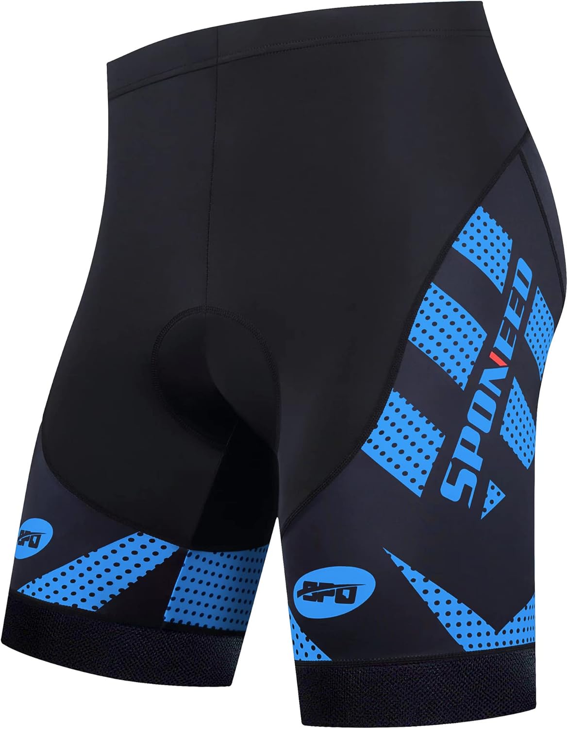 Elite Cycling Shorts for Men - Padded Bicycle Riding Pants