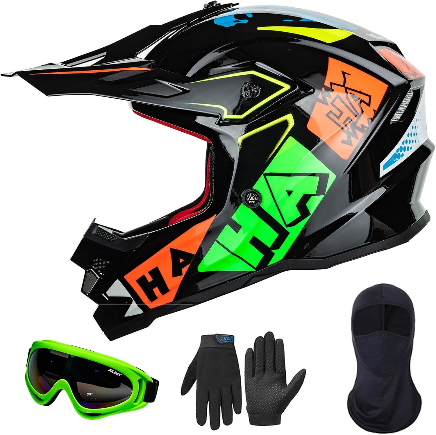 ILM Youth ATV Helmet for Kids - Lightweight & Safe Design