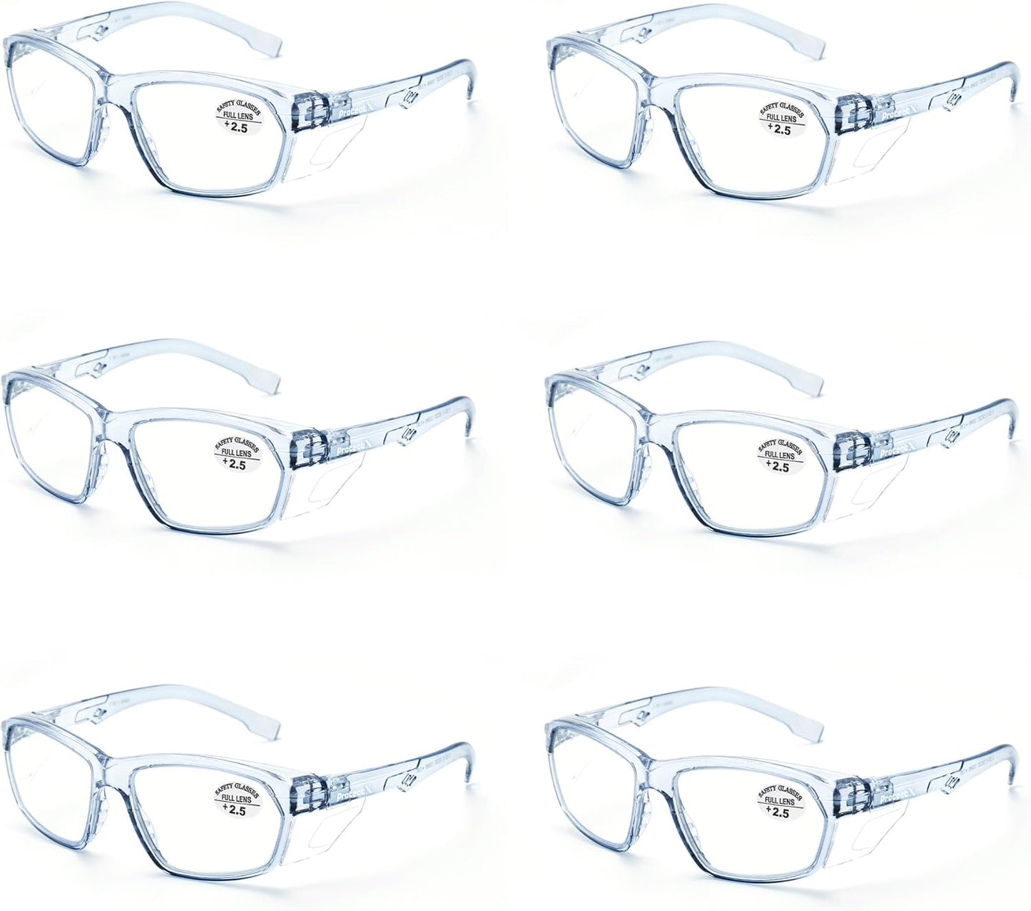 ProtectX Stylish Anti-Fog Safety Glasses with UV Protection