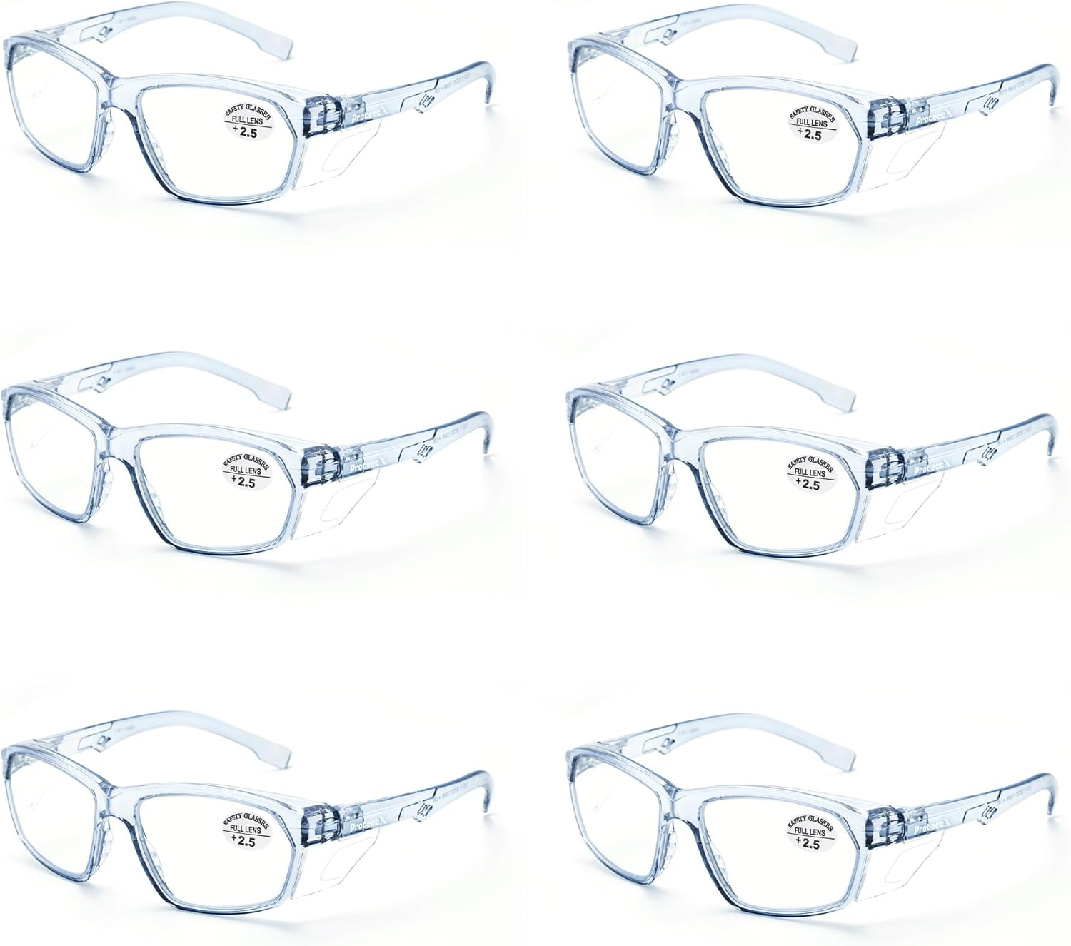 ProtectX Stylish Anti-Fog Safety Glasses with UV Protection