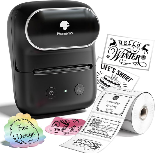 Phomemo M108 Bluetooth Label Maker - Print Anywhere