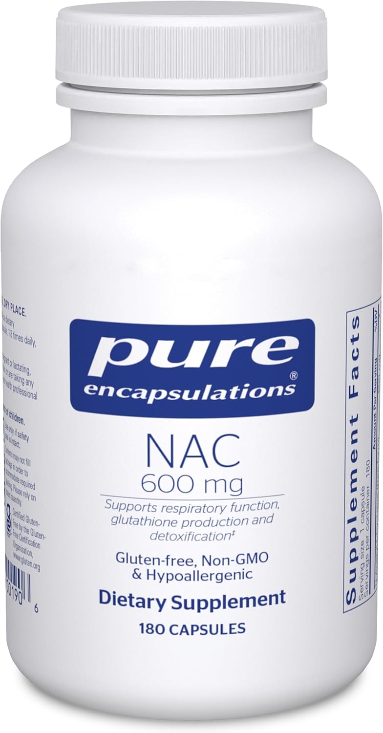 N-Acetyl Cysteine NAC Supplement for Lung Health & Immune Support