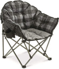Guide Gear Club Camping Chair: Oversized, Portable, and Comfy