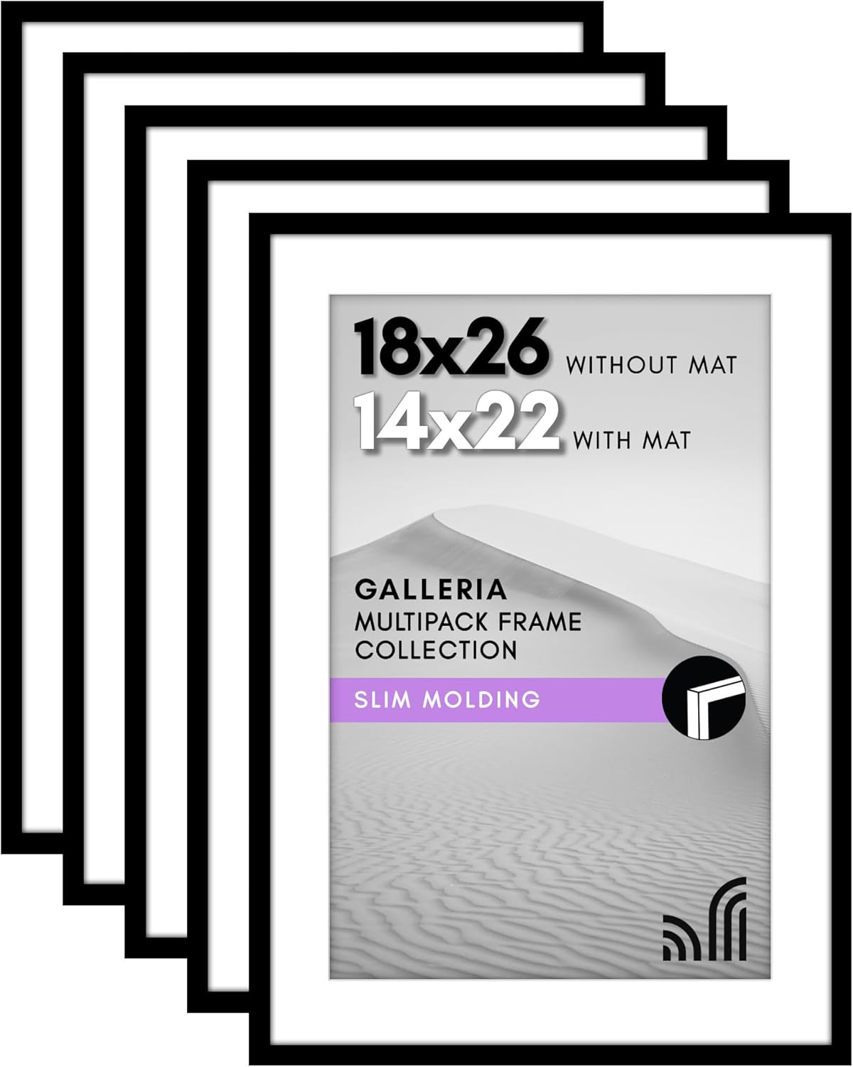 18x26 Poster Frame Set of 5 for Stylish Wall Display