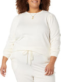 Aware Women's Puff Sleeve Sweatshirt in Plus Size - Comfortable Fit