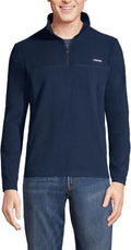 Men's Anyweather Fleece Quarter Zip Pullover - Lightweight Warmth