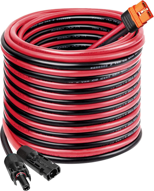 High-Quality 10AWG Solar to XT60i Cable for Power Stations