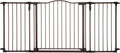Extra Wide Baby Gate - Deluxe Decor Safety Gate 38.3 to 72 in