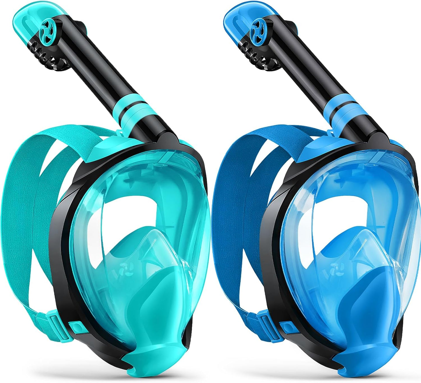 Zenoplige Full Face Snorkel Mask: 180 Panoramic View