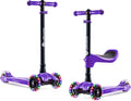 Kids 2-in-1 Kick Scooter with Removable Seat - Grows With Child