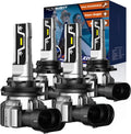 NOVSIGHT H11 9005 Fog Light Bulbs - Super Bright 6500K
