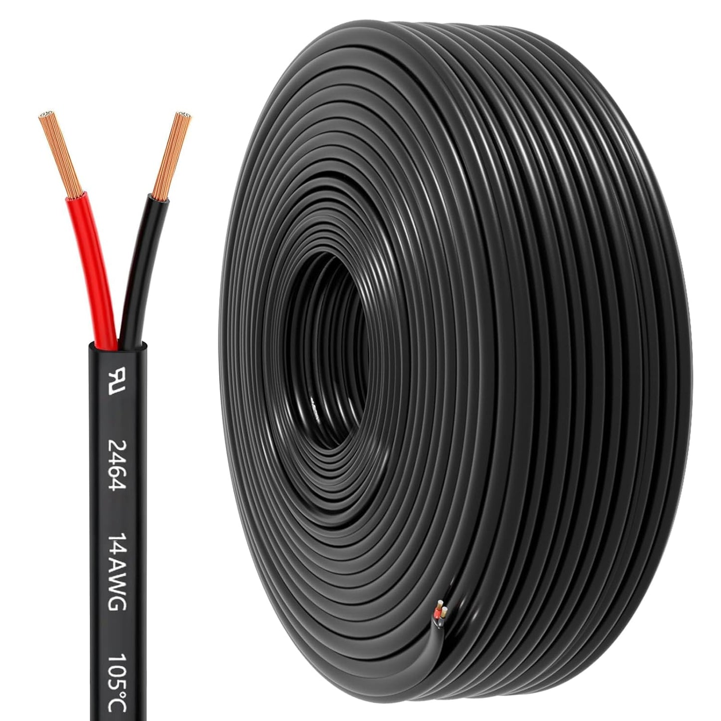 14 Gauge Wire 2 Conductor Electrical Wire for Versatile Use