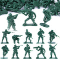 MCPINKY 100PCS Army Men Toy Soldiers Playset - 10 Poses 100-Pack
