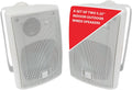 Dual Electronics LU53PW 5.25in 3-Way Indoor Outdoor Speakers - Weather