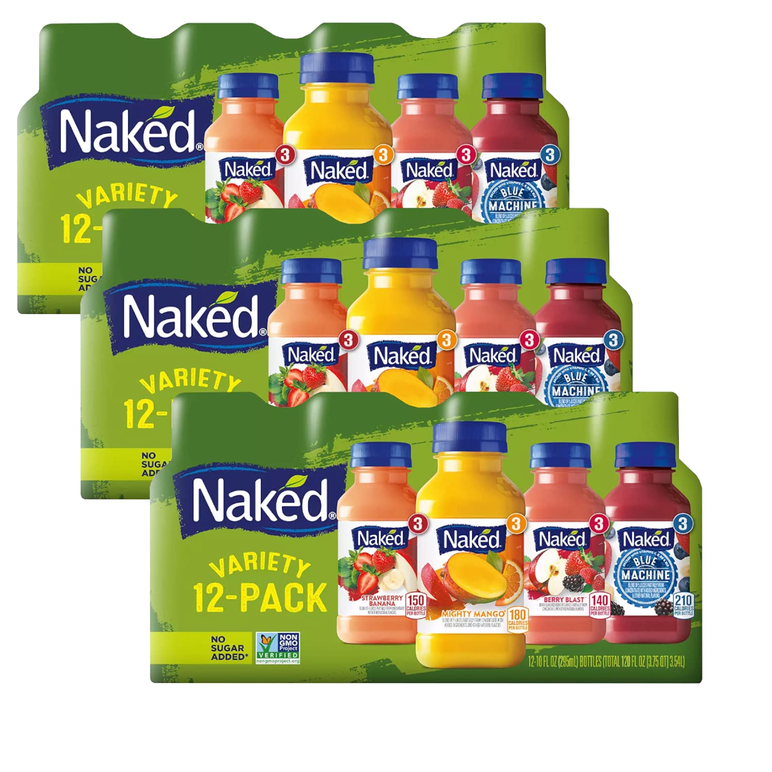 Naked Juice Variety Pack - Strawberry Banana, Mighty Mango & More