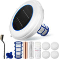 Solar Pool Ionizer Floating Water Cleaner and Purifier - Cuts Chlorine