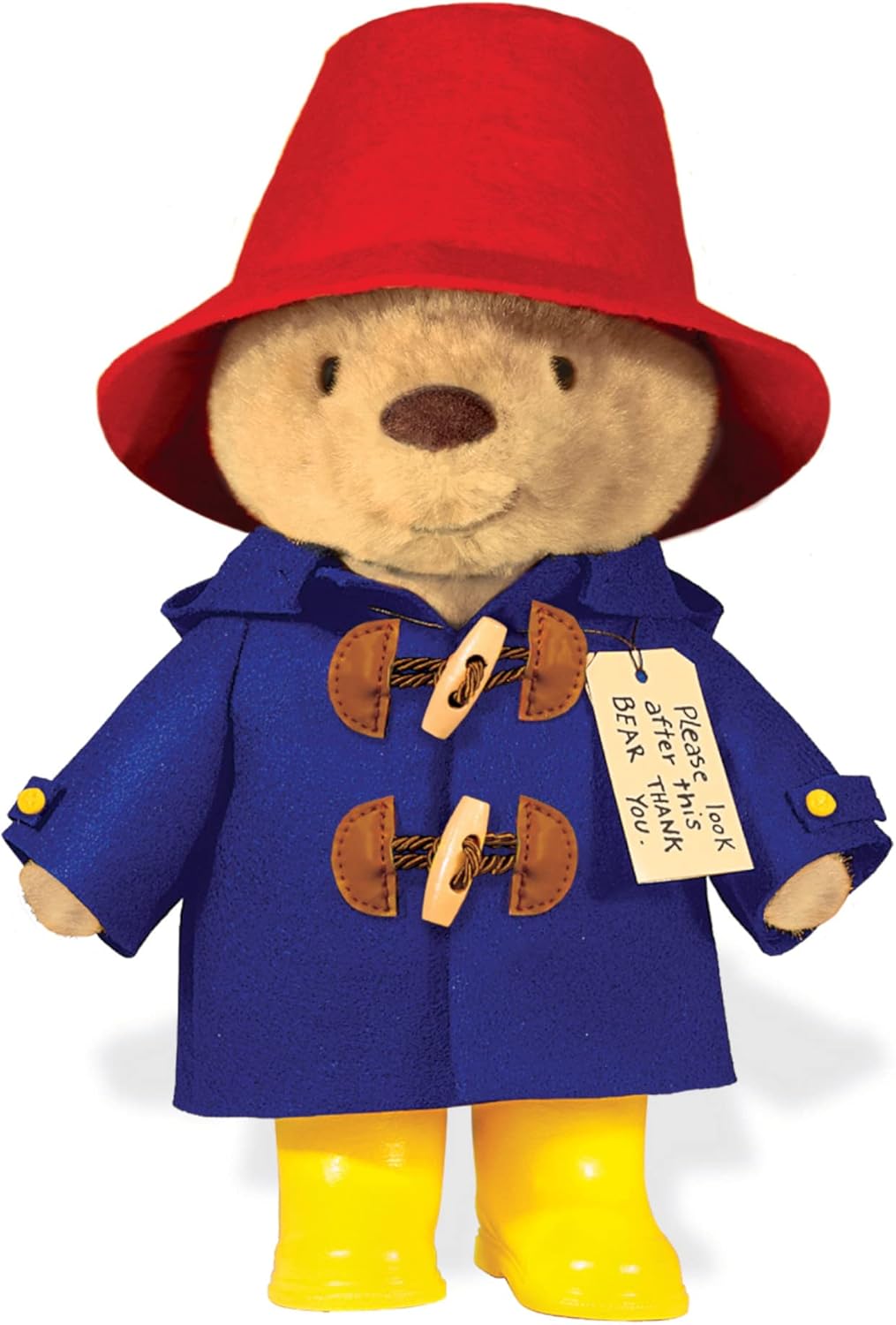 Classic Paddington Bear Soft Stuffed Animal Plush Toy for Kids