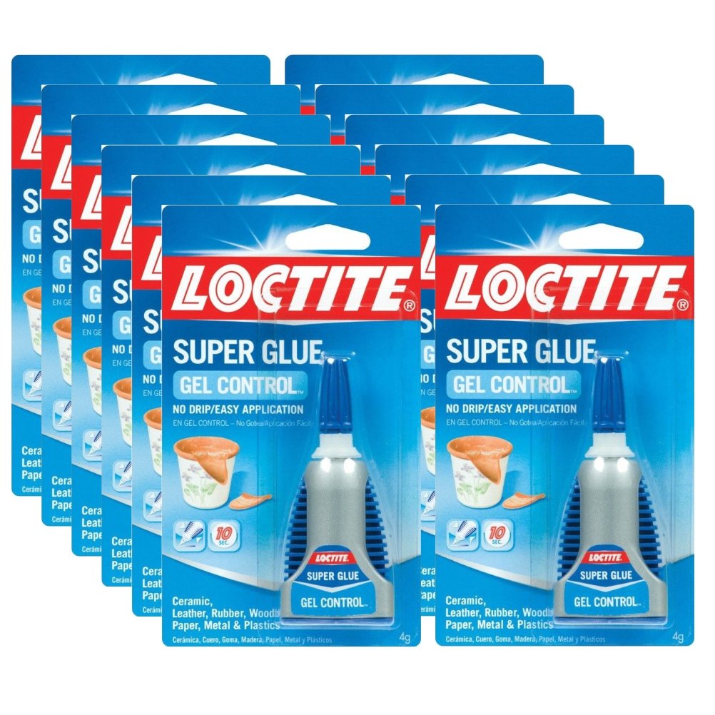 Loctite Super Glue Gel Control for Versatile Repairs and Bonds