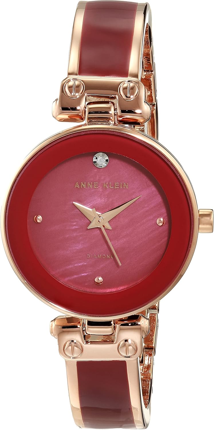Anne Klein Women's Genuine Diamond Dial Bangle Watch Review