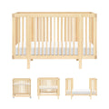 Pogo 8-in-1 Convertible Wood Crib - Portable All-Stages
