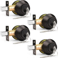 Probrico Oil Rubbed Bronze Double Cylinder Deadbolt Lock - Keyed Both