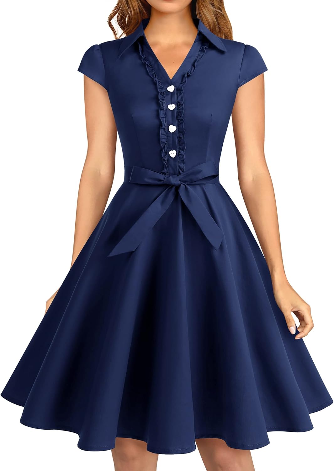 Wedtrend Women's 1950s Retro Rockabilly Dress for Every Occasion