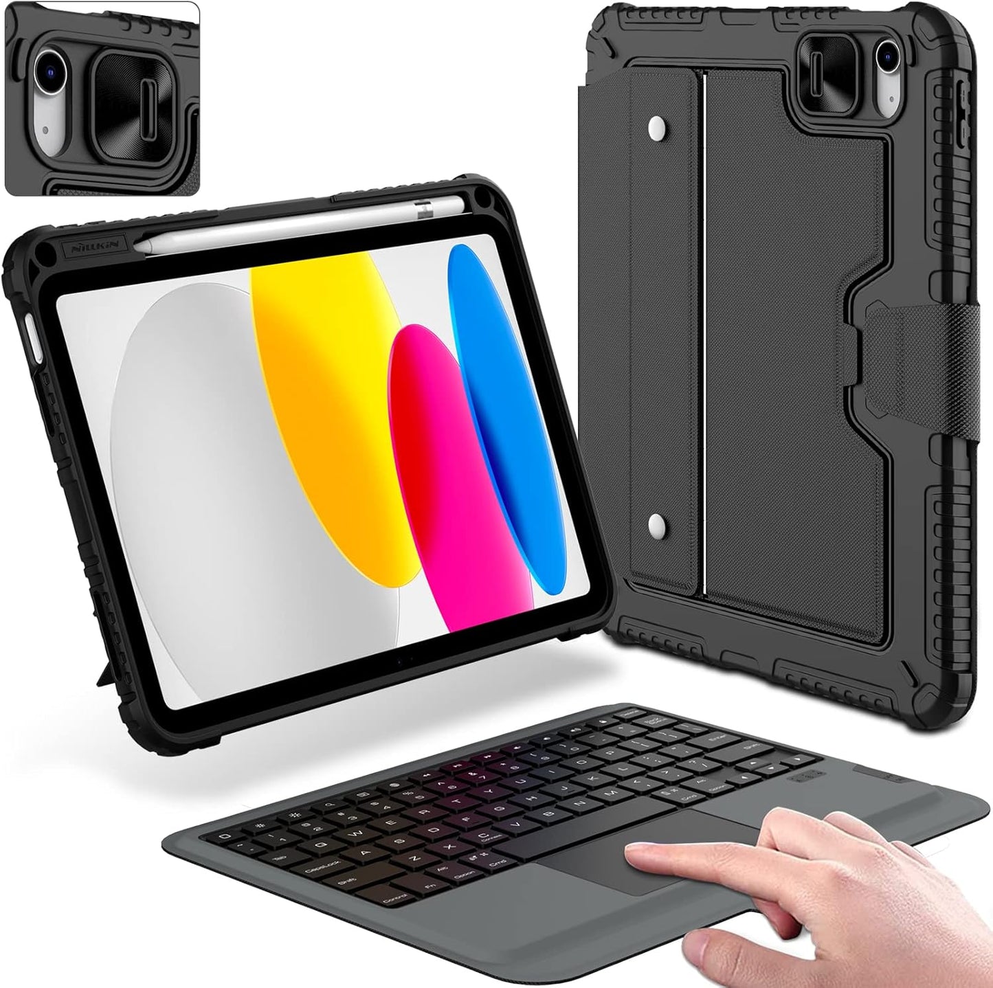 Transform Your iPad with Nillkin A16 Case and Keyboard Combo