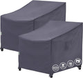 Patio Adirondack Chair Cover 33in x 36in x 36in 2-Pack - Waterproof