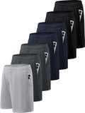 Men's Athletic Shorts with Pockets and Elastic Waistband (Style 3VHN)