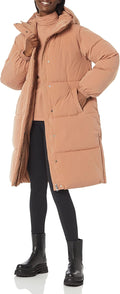 Women's Oversized Long Puffer Jacket - Plus Size Warmth