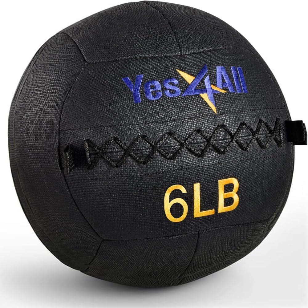 Yes4All Wall Ball for Dynamic Multifunctional Exercise Training