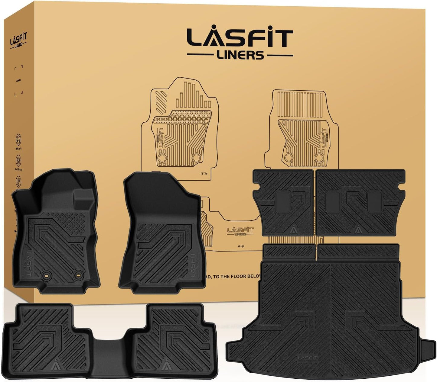 Custom Fit Floor Mats for Subaru Forester 2025 by LASFIT