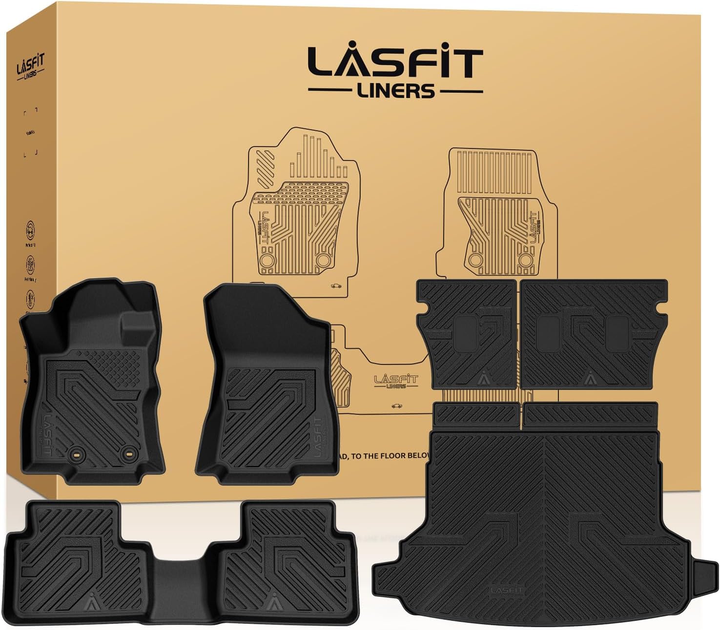 Custom Fit Floor Mats for Subaru Forester 2025 by LASFIT